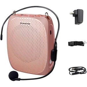 Voice Amplifier Microphone Headset,Portable Voice Amplifier,Amplification 12 hrs
